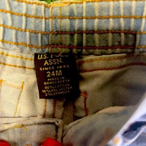 Polo light blue baby jeans